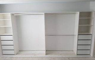 Wardrobe Inserts Installation bedroom