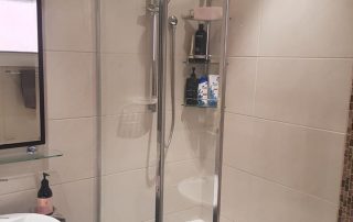 Glass Bathroom Door Installation