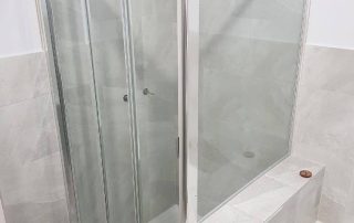 Frameless Shower Screen Installation for Bathroom
