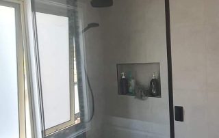 frameless shower door installation